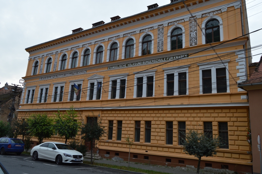 Fostul sediu al Liceului Agricol